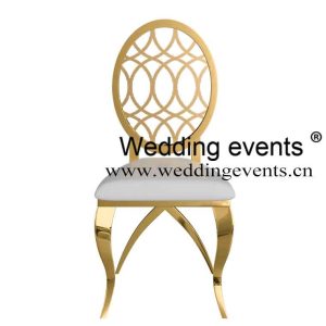 Stainless steel banquet chair