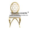 Luxury wedding event chair unique carved back