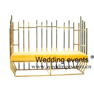 Cage yellow sofa