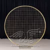 Grid Wedding Backdrop Round Shape Steel Frame