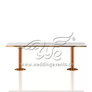 Rose Gold Wedding Table