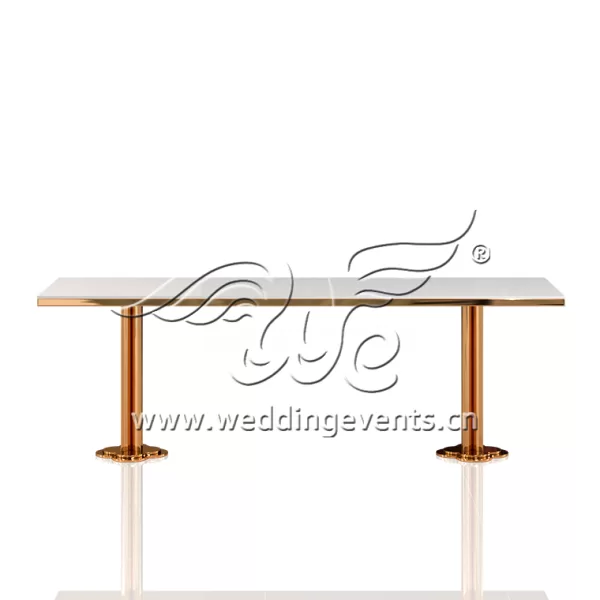 Rose Gold Wedding Table