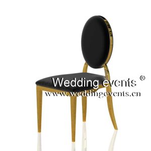 Black wedding chairs