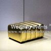 Wedding decor sofa bench for king and queen