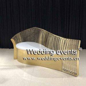 Wedding steel sofa
