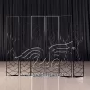 Wedding Backdrop Metal Stand In Black