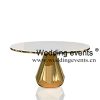 Elegant wedding table settings unique base design