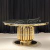 Fall Wedding Table Settings Metal Base for Sale