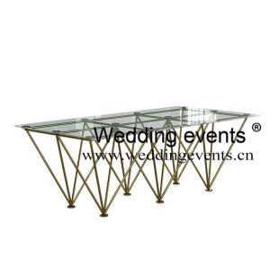 Glass event tables