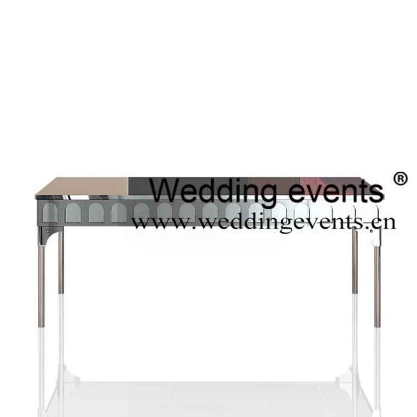 Reception table decor