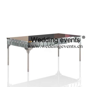 Reception table decor