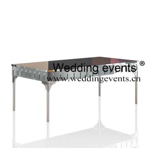 Reception table decor