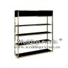 Wine rack design in black party bar furniture