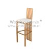 Bar Chair Stool Rose Gold Restaurant Kitchen Counter Use