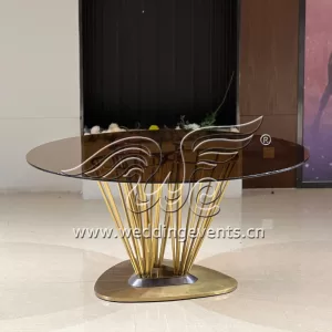 Brown Glass Table