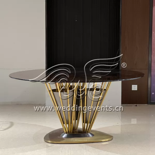 Brown Glass Table