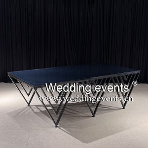 Black Restaurant Table