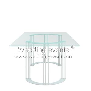 Glass Top Dining Table