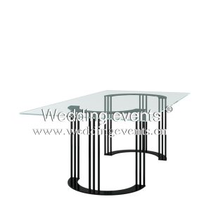 Glass Table Dining Set