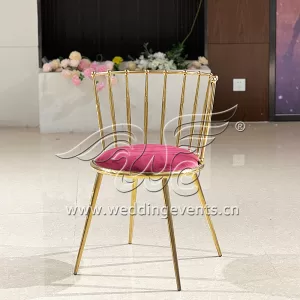 Wine Red Color Chair