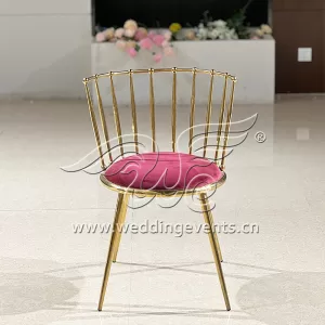 Wine Red Color Chair