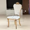Elegant Victorian-Style Chairs In Rose Gold