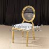 Clear Acrylic Wedding Chairs Stackable Leather Seating