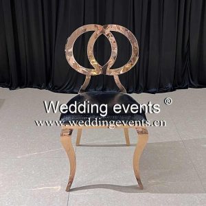 Vintage Leather Wedding Chairs