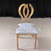 Rose Gold Metal Wedding Chairs Stacking Tiffany Designs