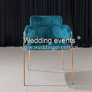 Blue Velvet Dining Chair