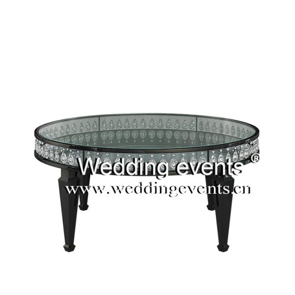 Black and White Wedding Tables