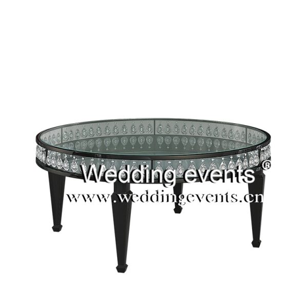 Black and White Wedding Tables