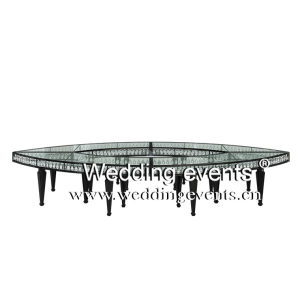 Black Banquet Table