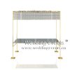 Wedding Table Price Rectangle Crystal Canopy