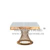 Dinner Party Table Bird Cage Base with Square MDF