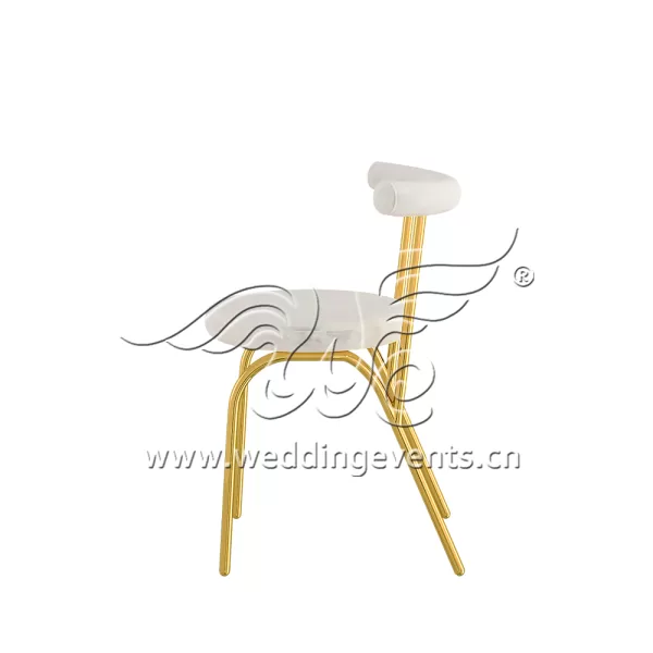 Metal Upholstered Dining Chair