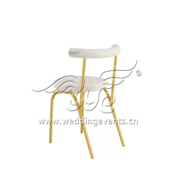 Metal Upholstered Dining Chair