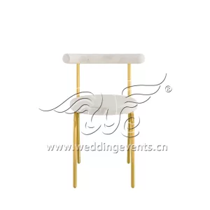 Metal Upholstered Dining Chair