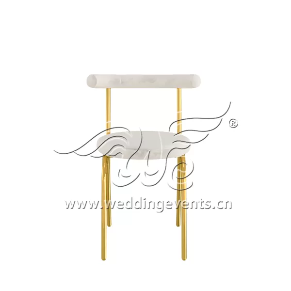 Metal Upholstered Dining Chair