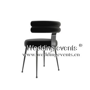 black banquet chair