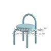 Banquet Hall Chair Size Baby Blue Color Velvet Seat