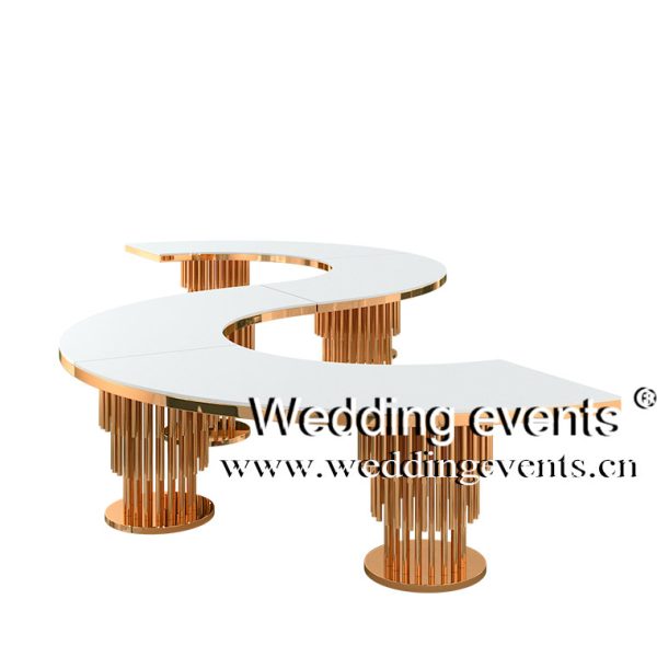 Serpentine Wedding Table