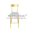 Standard Bar Stool Height With Leather Cushion