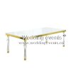 Acrylic Clear Dining Table With Rectangle MDF