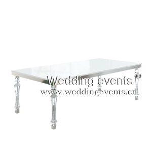 Acrylic Clear Dining Table