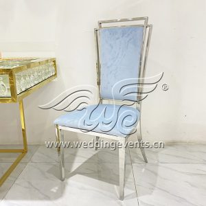 Royal Blue Velvet Accent Chair