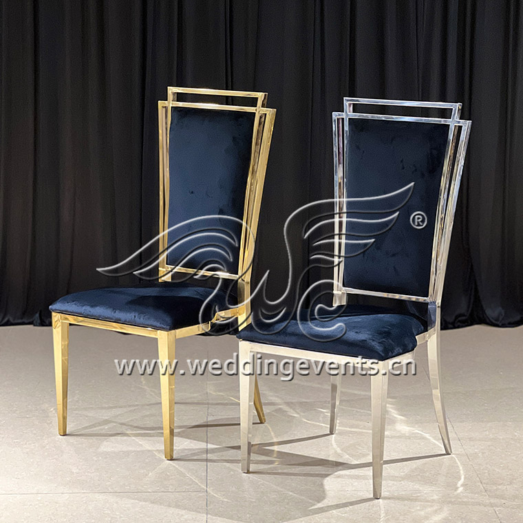 Royal Blue Velvet Accent Chair