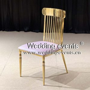 Pink Velvet Wedding Chair