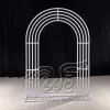 Wedding Backdrops Stand White Metal Arch Shape