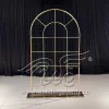 Wedding Backdrop Designs Arch Shape Mesh Pattern Stand